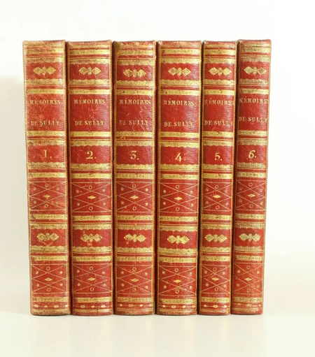 SULLY. Mémoires de Sully, principal ministre de Henri-le-Grand. Nouvelle édition, plus exacte et plus correcte que les précédentes, livre ancien du XIXe siècle