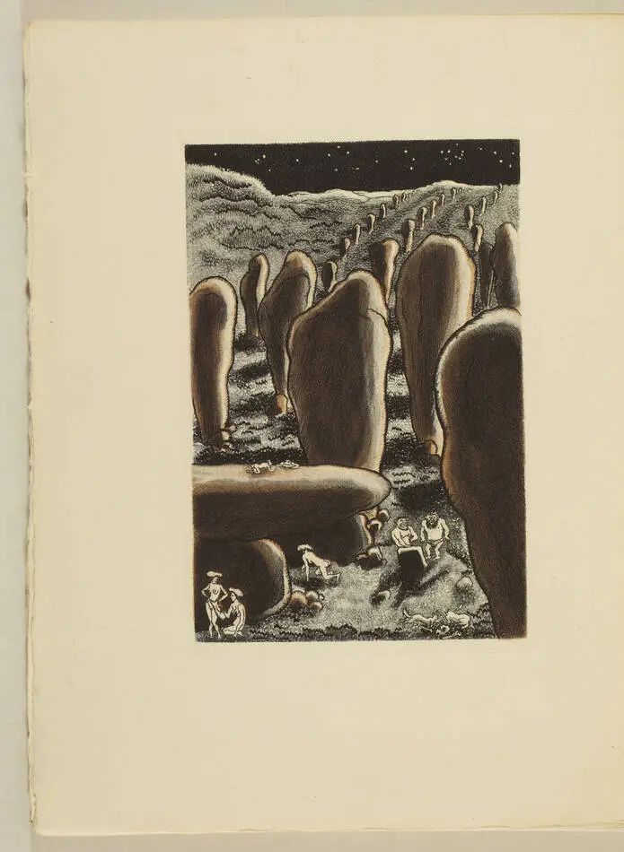 SILVESTRE de SACY - Dix légendes en marge du livre 1930 Gravures de Jean Bruller - Photo 2, livre rare du XXe siècle
