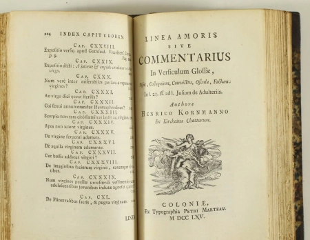 Heinrich KORNMANN - Sybilla Trig-Andriana seu de virginitate - 1765 - Photo 2, livre ancien du XVIIIe siècle