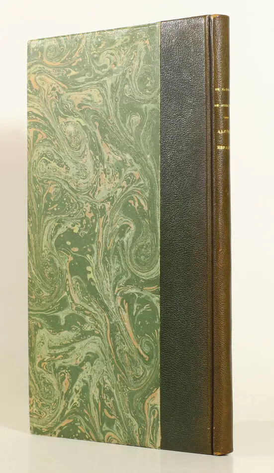 SAVIGNY de MONCORPS - Algérie-Espagne. Notes de voyages (1897) - Photo 0, livre rare du XIXe siècle