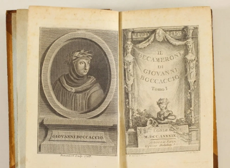 [BOCCACE Décaméron] Il decamerone di Giovanni Boccaccio - 1789 - 3 volumes - Photo 1, livre ancien du XVIIIe siècle