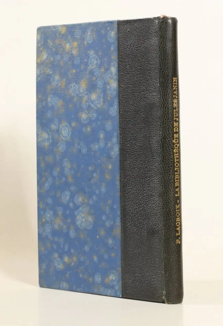 LACROIX (Paul). La bibliothèque de Jules Janin, livre rare du XIXe siècle