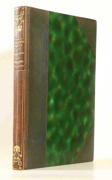 . Collection de M. L. D. Manuscrits avec miniatures du IXe au XVe si&egrave;cle, livre rare du XXe si&egrave;cle