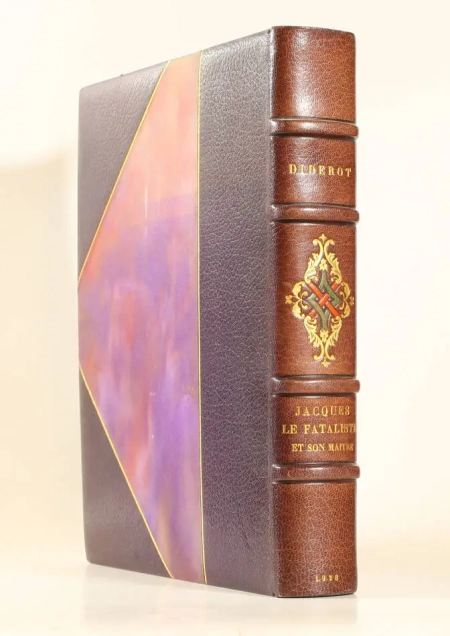 DIDEROT. Jacques le fataliste et son ma&icirc;tre, livre rare du XXe si&egrave;cle