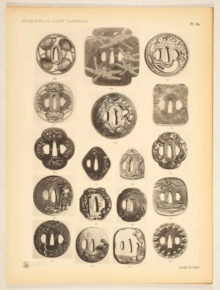 Gaston MIGEON - Chefs d oeuvre d art japonais (1905) - 100 planches - Photo 0, livre rare du XXe si&egrave;cle