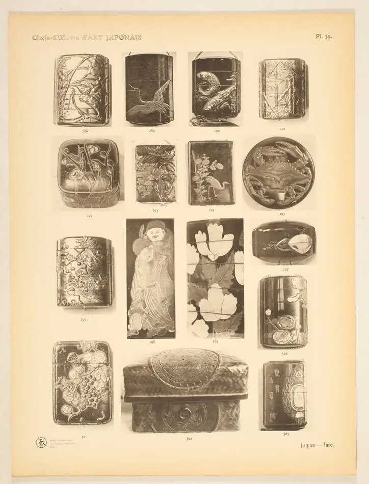 Gaston MIGEON - Chefs d oeuvre d art japonais (1905) - 100 planches - Photo 2, livre rare du XXe si&egrave;cle