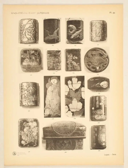 Gaston MIGEON - Chefs d oeuvre d art japonais (1905) - 100 planches - Photo 2, livre rare du XXe si&egrave;cle