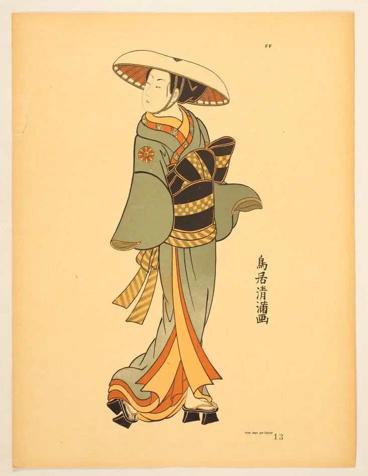 Charles Gillot - Documents Japonais. 260 [263] planches (vers 1885-1900) - Photo 11, livre rare du XIXe si&egrave;cle