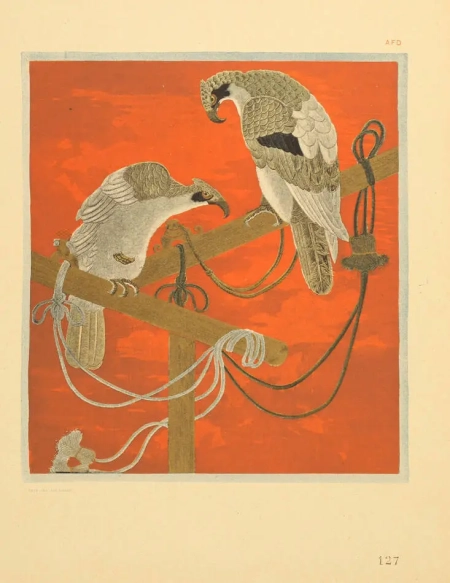 GILLOT (Charles). Documents Japonais. 260 [263] planches. Objets d'art, fleurs, paysages, vases et bronzes, poteries, tableaux de genre, &eacute;tudes de plantes, &eacute;tudes d'animaux, &eacute;toffes, &eacute;maux, motifs de d&eacute;coration, sc&egrave;nes d'int&eacute;rieur, livre rare du XIXe si&egrave;cle