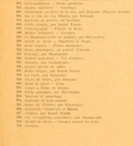 Charles Gillot - Documents Japonais. 260 [263] planches (vers 1885-1900) - Photo 5, livre rare du XIXe si&egrave;cle