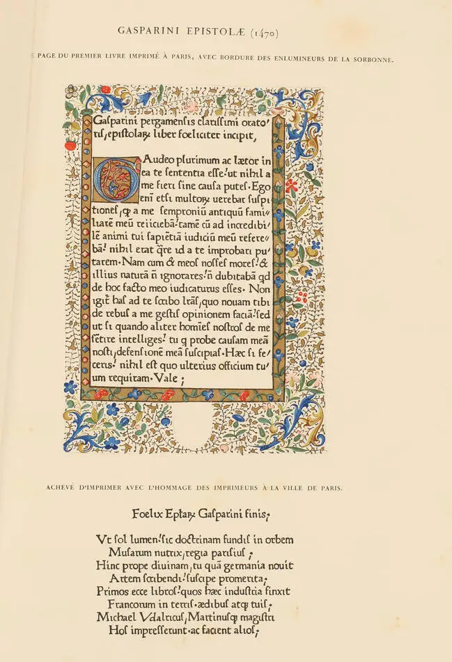 CLAUDIN - Histoire de l imprimerie en France au XVe et au XVIe siècle - 4 vols - Photo 3, livre rare du XXe siècle