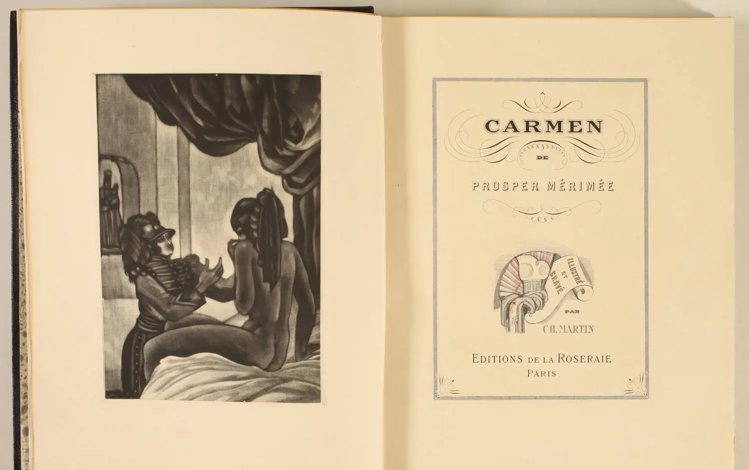 MERIMEE - Carmen - 1926 - Suite - Illustr&eacute; et grav&eacute; par Charles Martin - Photo 1, livre rare du XXe si&egrave;cle