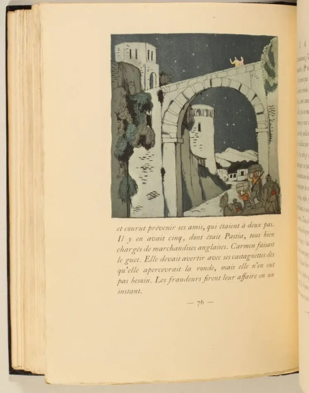 MERIMEE - Carmen - 1926 - Suite - Illustr&eacute; et grav&eacute; par Charles Martin - Photo 4, livre rare du XXe si&egrave;cle
