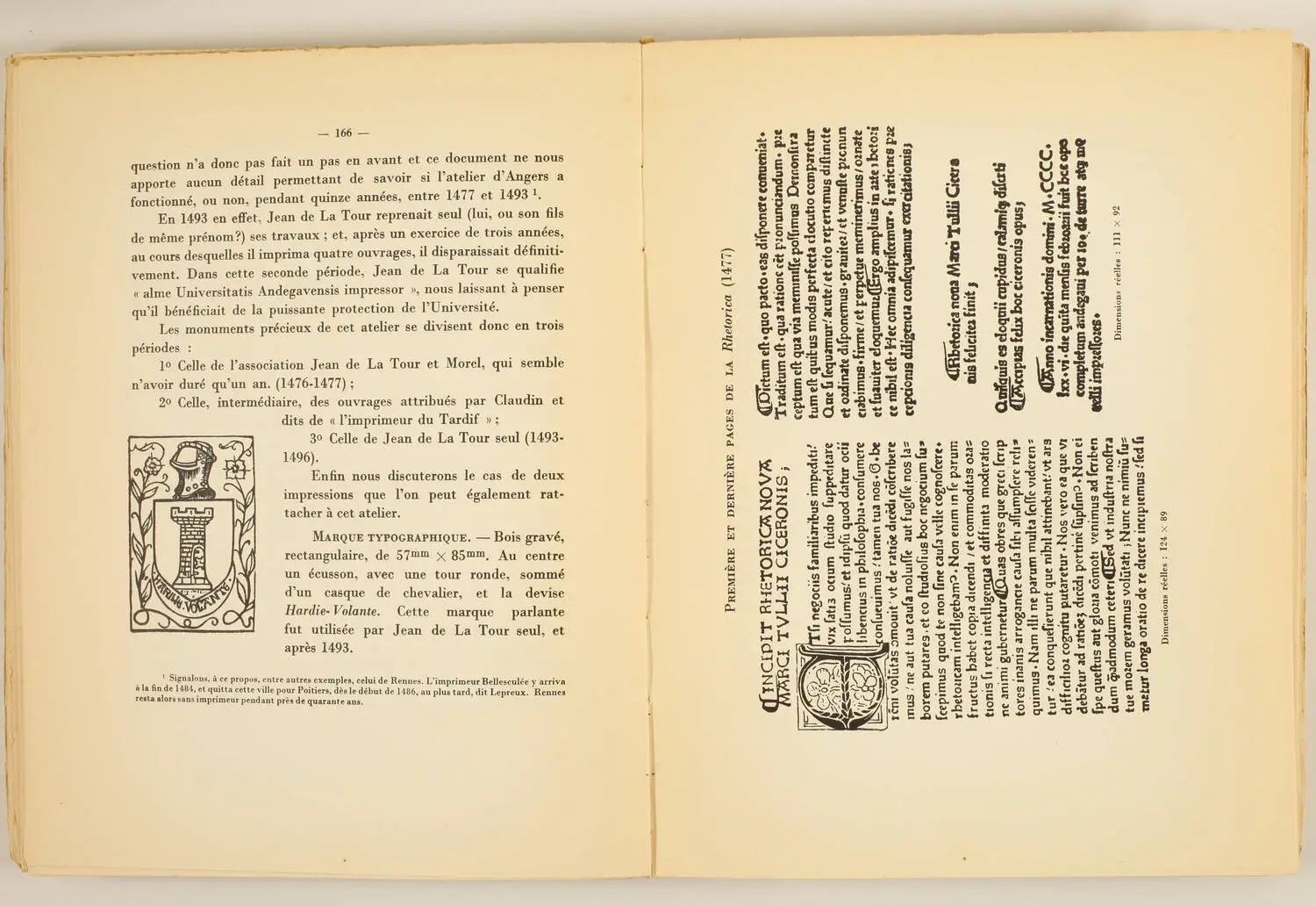 PASQUIER et DAUPHIN - Imprimeurs et libraires de l Anjou - 1932 - Photo 3, livre rare du XXe siècle