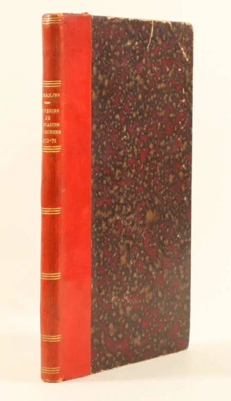DESSOLINS. Les prussiens en Normandie. Occupation de Gournay, Vernon, Evreux, Gisors, Rouen, Elbeuf, Saint-Romain, Bolbec, etc. Combats de Bizy, Villegast, Le Thil, Etr&eacute;pagny, Buchy, Moulineaux, Bosc-le-Hard, Bolbec, Saint-Romain, etc. Quatri&egrave;me &eacute;dition augment&eacute;e d'une carte de l'invasion et de nombreux documents