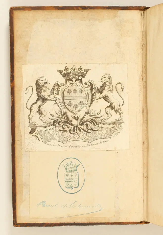 Algernon SIDNEY - Discours sur le gouvernement - 1702 - 3 volumes - Ex-libris - Photo 3, livre ancien du XVIIIe si&egrave;cle