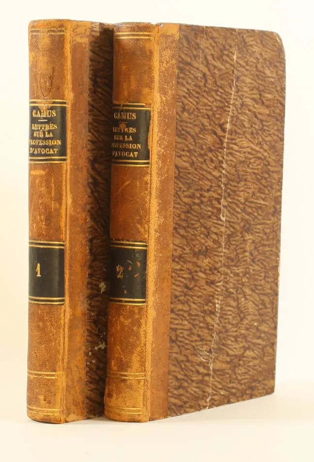 [Bibliographie] Camus - Livres de droit Lettres sur la profession d avocat 1805 - Photo 0, livre ancien du XIXe si&egrave;cle