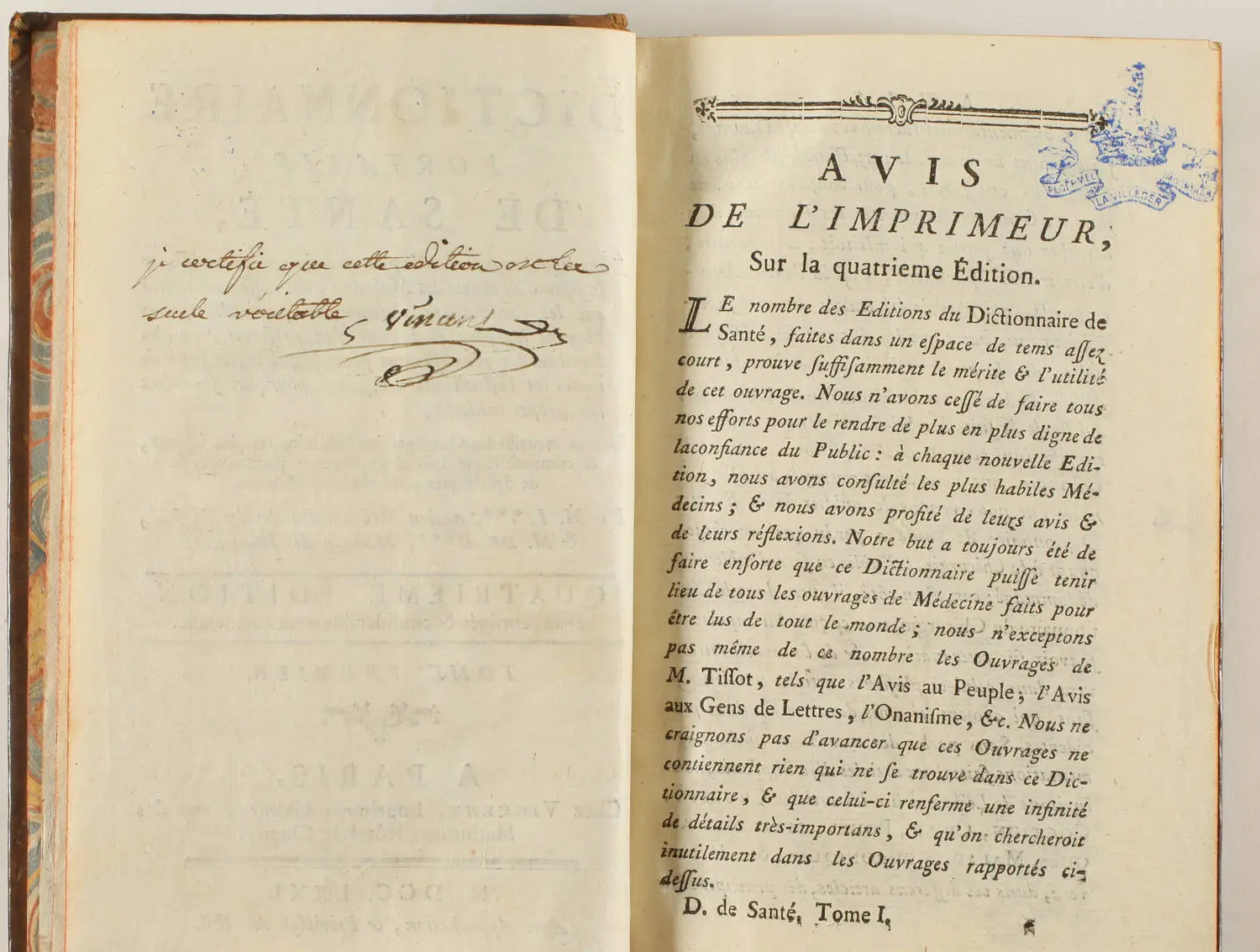 Dictionnaire portatif de sant&eacute; + chirurgie 1771-1772 + pr&eacute;ceptes - 4 volumes - Photo 6, livre ancien du XVIIIe si&egrave;cle