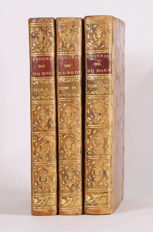 DU BOCAGE - Recueil des oeuvres de Mme du Bocage - 1762 - 3 volumes - Photo 0, livre ancien du XVIIIe si&egrave;cle
