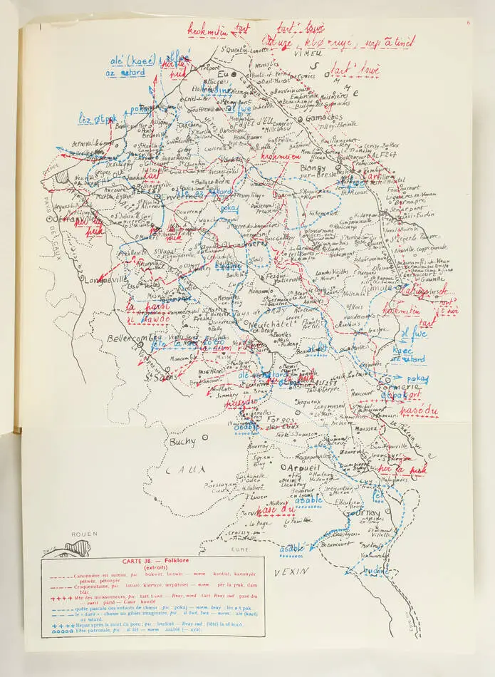 LORIOT - La frontière dialectale moderne en Haute-Normandie - 1967 - Photo 1, livre rare du XXe siècle