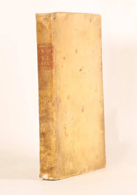 THEOCRITE - Teocrito volgarizzato - SALVINI - Arrezo, 1754 - reliure v&eacute;lin - Photo 0, livre ancien du XVIIIe si&egrave;cle