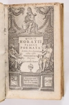 HORACE Quinti Horatii Flacci Poemata, Scholiis sive Annotationibus, instar Commentarii, illustrata &agrave; Ioanne Bond 1643, livre ancien du XVIIe si&egrave;cle