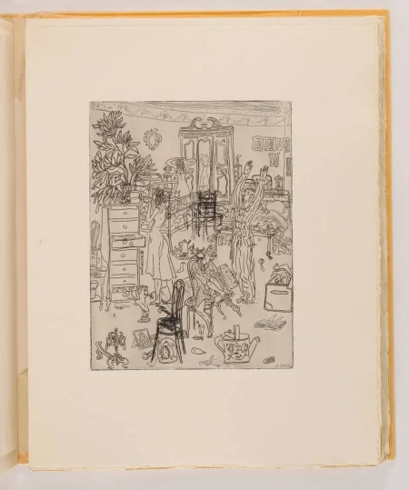 Jean COCTEAU - Les enfants terribles - 1936 - Eaux-forte d Anthony Gross - Photo 3, livre rare du XXe si&egrave;cle