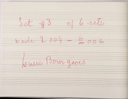 Louise BOURGEOIS - Nothing to remember - 2008 - Photo 2, livre rare du XXIe si&egrave;cle