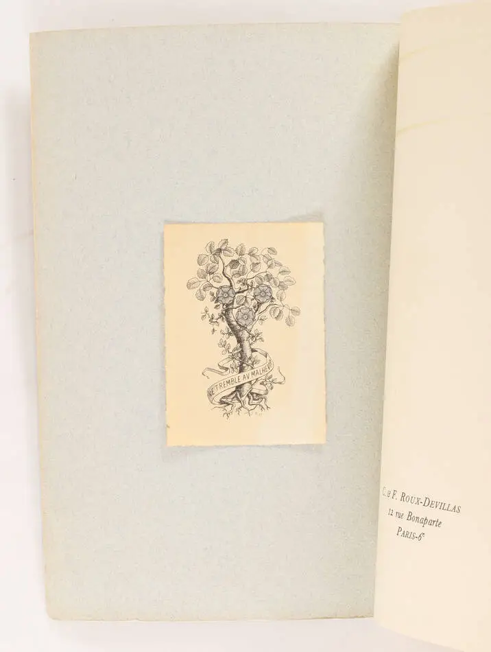 [TREMBLOT] LA BANNIERE - Soixante-quatre quartiers - 1951 + faires part - Photo 1, livre rare du XXe si&egrave;cle