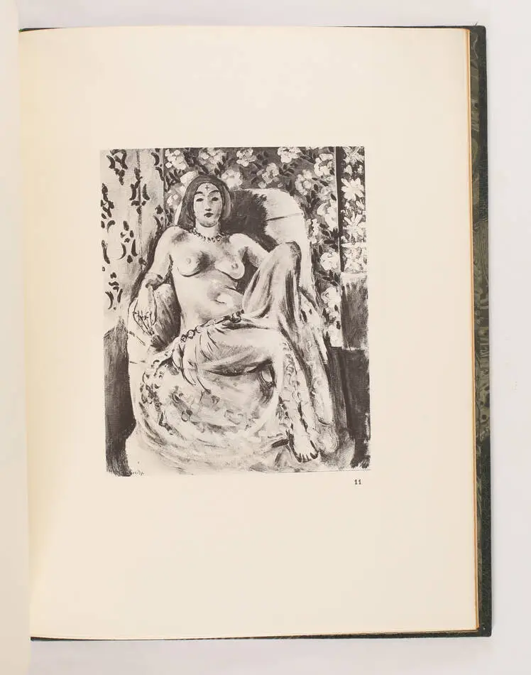 Vildrac : Henri Matisse - Seize reproductions 1921 +Seize tableaux 1922-1923 - Photo 3, livre rare du XXe si&egrave;cle