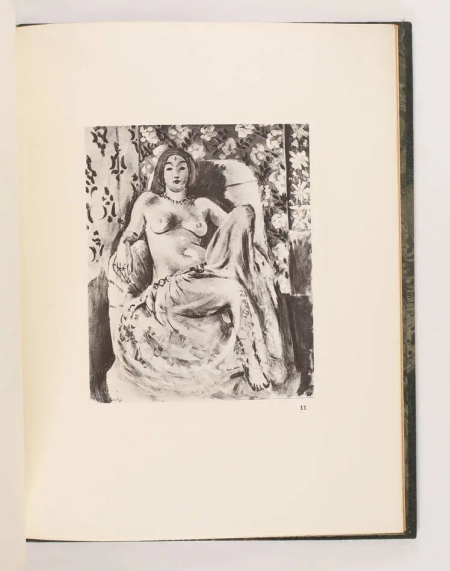 Vildrac : Henri Matisse - Seize reproductions 1921 +Seize tableaux 1922-1923 - Photo 3, livre rare du XXe si&egrave;cle