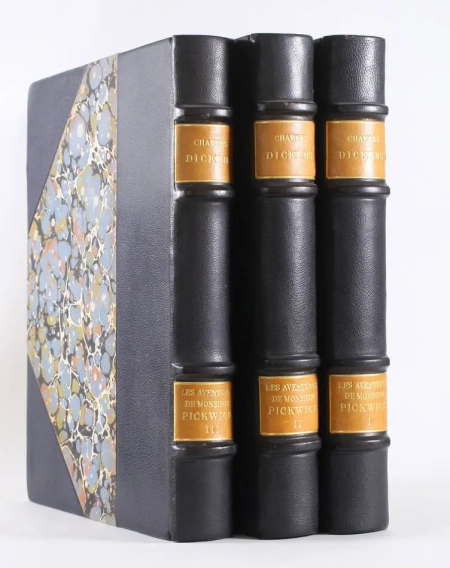 DICKENS (Charles). Les papiers posthumes du Pickwick-club, livre rare du XXe si&egrave;cle