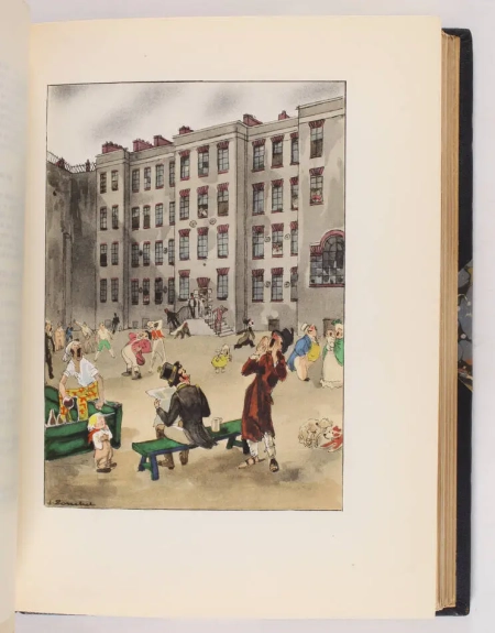 DICKENS Papiers posthumes du Pickwick-club 1937 - Jacques Touchet - 1/300 Lafuma - Photo 5, livre rare du XXe si&egrave;cle