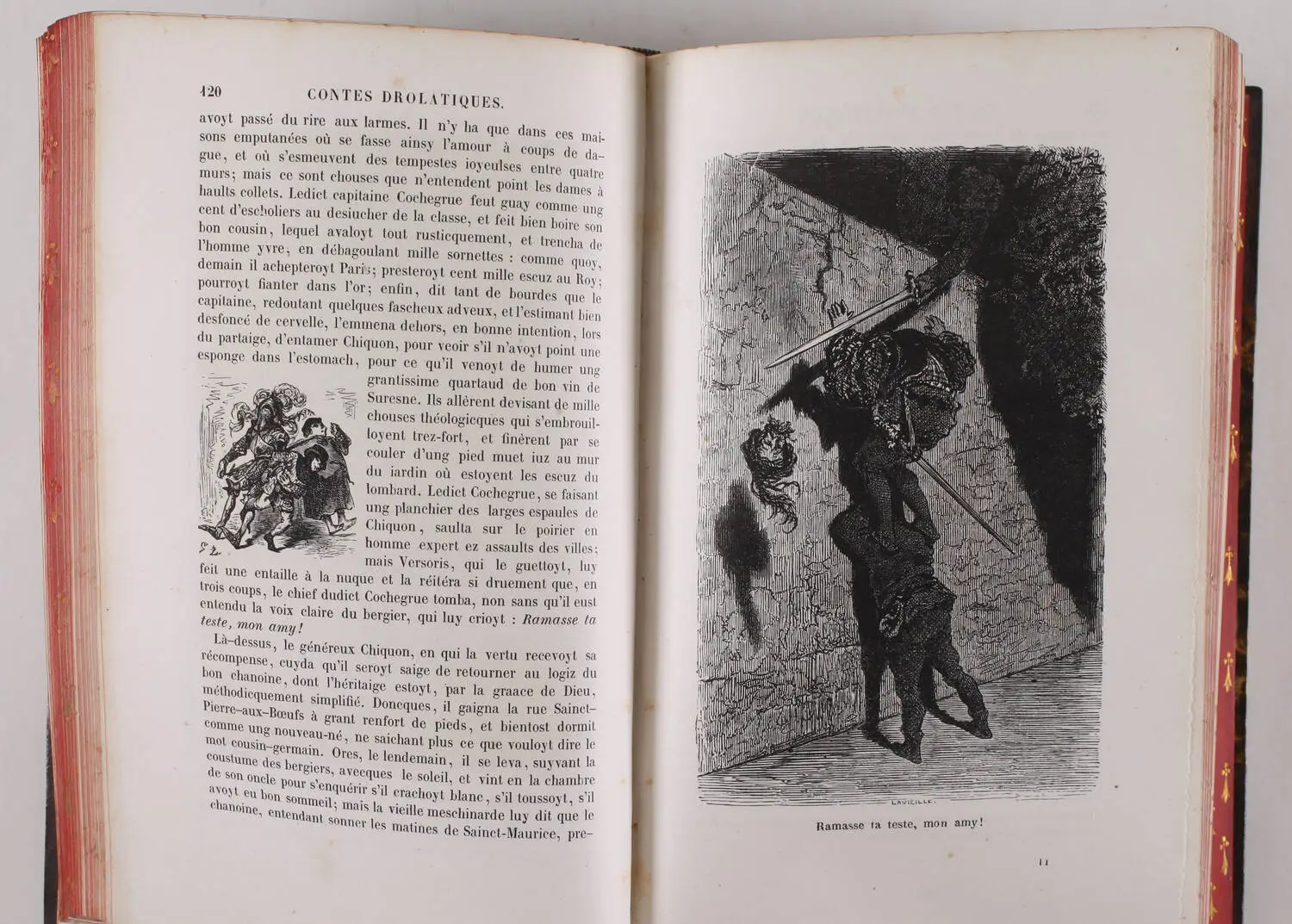 [Gustave Dor&eacute;] Balzac - Les Contes drolatiques - 1855 - Premier tirage - Photo 4, livre rare du XIXe si&egrave;cle