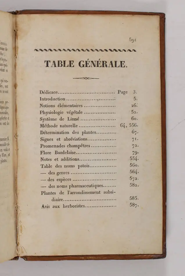 [Gironde] LATERRADE - Flore bordelaise - 1829 - Photo 3, livre rare du XIXe si&egrave;cle
