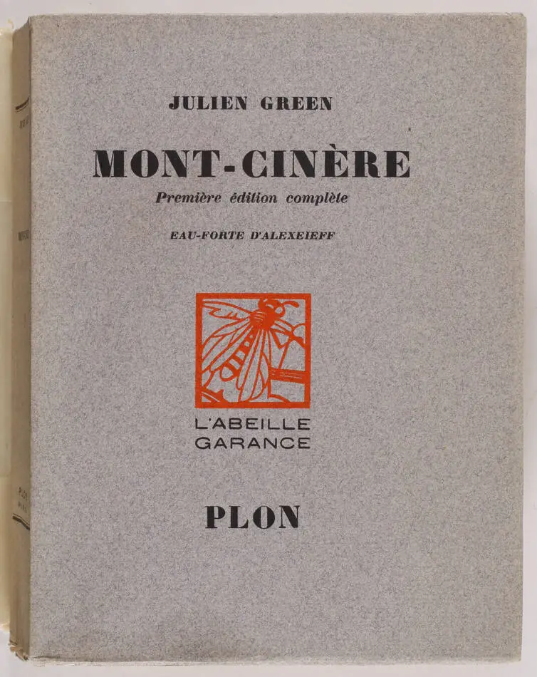 GREEN - Mont-Cinère - 1928 - eau-forte d Alexeieff - Photo 1, livre rare du XXe siècle