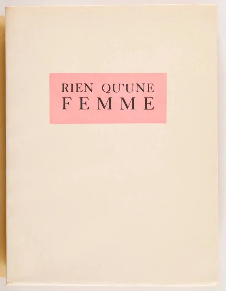 CARCO - Rien qu une femme - 1925 - Eaux fortes de Chas-Laborde - Photo 1, livre rare du XXe siècle