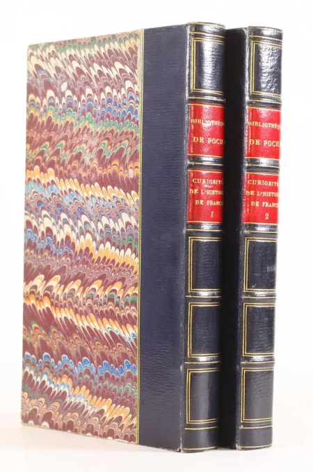 JACOB (P. L., dit le bibliophile). Curiosit&eacute;s de l'histoire de France, livre rare du XIXe si&egrave;cle