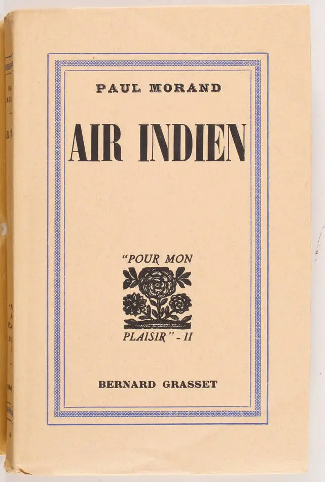 MORAND - Air indien - Grasset - 1932 - EO / alfa - Photo 0, livre rare du XXe siècle