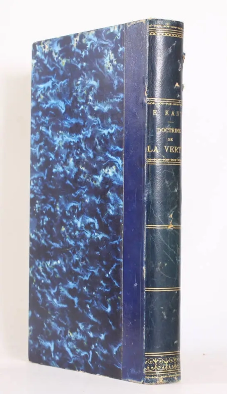 KANT - El&eacute;ments m&eacute;taphysiques de la doctrine de la vertu 1855 - Barni traducteur - Photo 1, livre rare du XIXe si&egrave;cle