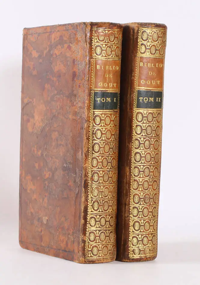 Bibliothèque d un homme de goût, ou avis sur le choix des livres - 1773 - 2 v. - Photo 0, livre ancien du XVIIIe siècle
