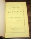 Scherer - De la démocratie en France. Etudes - 1883 - Relié - Photo 1, livre rare du XIXe siècle