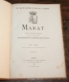 Paul Fassy - Marat. Sa mort, ses véritables funérailles - 1867 - Photo 0, livre rare du XIXe siècle