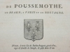Hozier - Généalogie de Poussemothe, en Béarn - 1741 - Photo 0, livre ancien du XVIIIe siècle