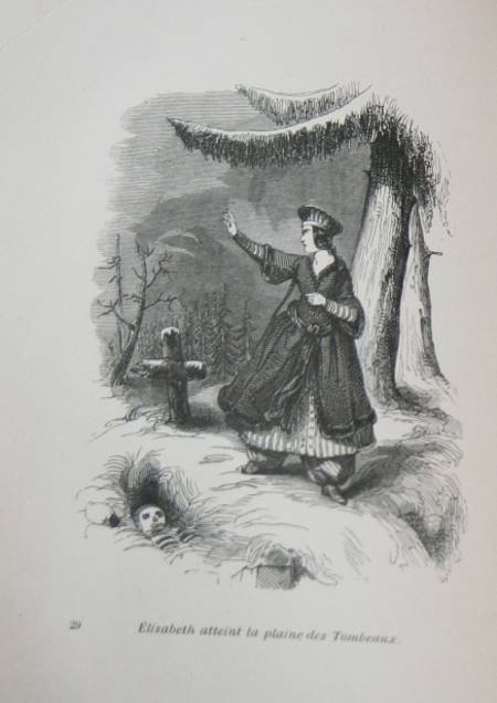 Elisabeth ou les exilés de Sibérie par Mme Cottin (vers 1840) - Relié gravures - Photo 0 - livre rare