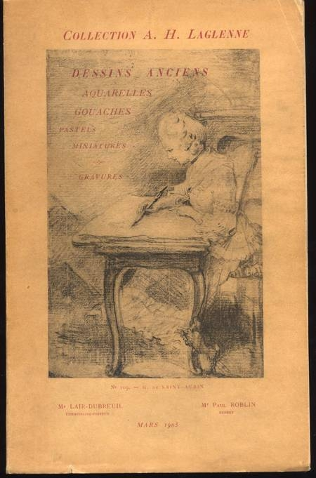 Catalogue de dessins anciens Collection Laglenne - 1905 - Photo 0, livre rare du XXe siècle