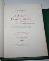 KAUFFMANN - L Alsace traditionaliste - 1931 - EO - planches en couleurs - Photo 1, livre rare du XXe siècle