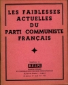 . Les faiblesses actuelles du parti communiste français