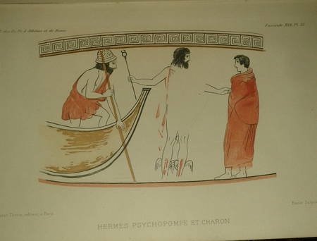 [Grèce] Etude sur les lécythes blancs attiques à représentations funéraires 1883 - Photo 0, livre rare du XIXe siècle