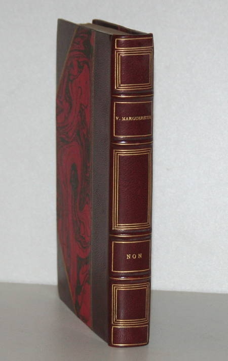 MARGUERITE (Victor) - Non ! Roman d'une conscience - 1931 - Relié - EO sur alfa - Photo 0 - livre du XXe siècle